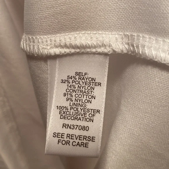 Brand New Cato White Dress…size 14/16W - Picture 4 of 4